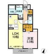 レオカーサの間取り画像