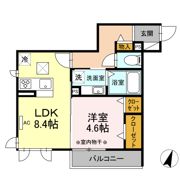 ギーザーの間取り画像