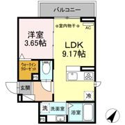 シャトー イン ハーモニーⅡの間取り画像
