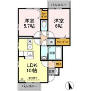 ヴィラーレ Ⅱの間取り画像