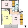 ロイヤルガーデン芳賀 C棟の間取り画像