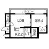 リバーサイド札幌西の間取り画像