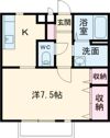 ヴィラサンノゼの間取り画像