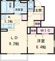 ユアメゾン小山Cの間取り画像