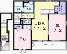 ロックロードの間取り画像