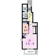 キャッスル安養寺Dの間取り画像