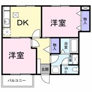 パインビレッジDの間取り画像