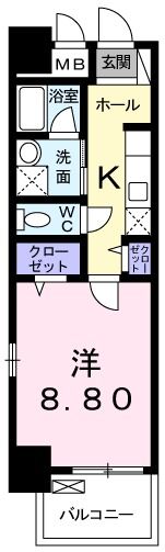 U．S．S ニモイの間取り画像