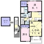 サンエアリーハウスの間取り画像