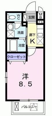 CUBEの間取り画像