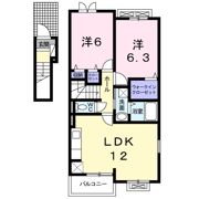 ユニゾンの間取り画像