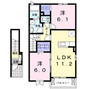 Piaget八景水谷の間取り画像