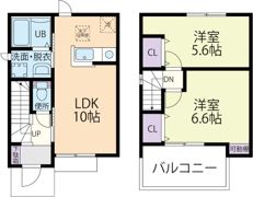 ロゼットの間取り画像