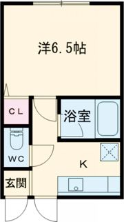 シティーコート八幡の間取り画像