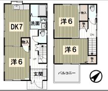 マーブルハイツの間取り画像