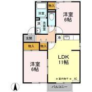 セジュールピースの間取り画像