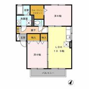 リヴェール石原の間取り画像
