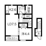 メゾンシャルマンKの間取り画像
