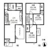 la・casa堀之内 B棟の間取り画像