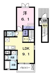 メゾン 力石の間取り画像