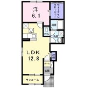 ハウス・グレイスフル Aの間取り画像