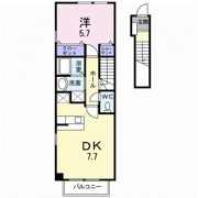 シャルマンヒロ弐番館の間取り画像