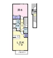 ルミナス コート Aの間取り画像