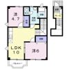 ポートハイツ2号館 A棟の間取り画像