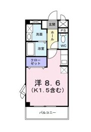 キャッスル コートAの間取り画像
