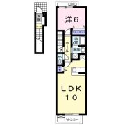 キャッツコート鶴市の間取り画像