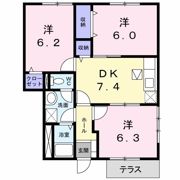 モルティ・メゾン Ⅰの間取り画像