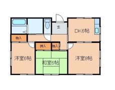 グリーンタウンAの間取り画像