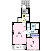 ヴァンベールⅢの間取り画像