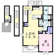 ベル アルカンシェルの間取り画像
