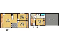 ミセル クレストの間取り画像