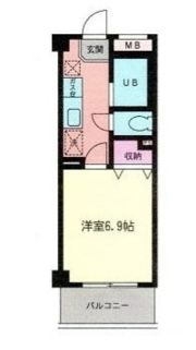 シャトーアフリートの間取り画像