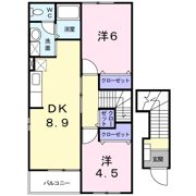 プラティーヌの間取り画像