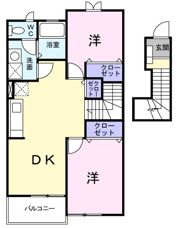 パークハイム伍番館の間取り画像