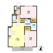 ヴィーベルK3の間取り画像