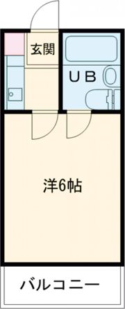 コーポ諏訪西大寺の間取り画像