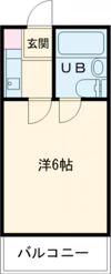 コーポ諏訪西大寺の間取り画像
