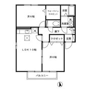 フォンテーヌ Bの間取り画像
