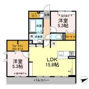 サン・メゾン小山中央の間取り画像
