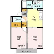 ハイツ吉田の間取り画像