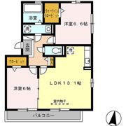 セジュール花萌の間取り画像