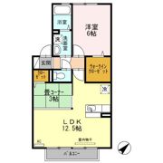 Casa Felice（ｶｰｻ ﾌｪﾘｰﾁｪ）の間取り画像