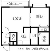 アネトス北10条の間取り画像