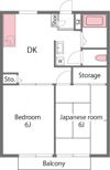 ハイツ光 B棟の間取り画像