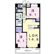 アルンドーインディカ 茨木の間取り画像