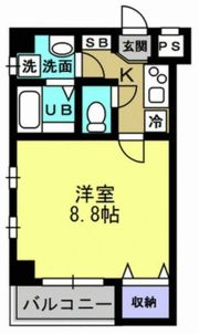 シンシア壱番館の間取り画像